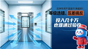 潔凈車間不是越干凈越好！等級選錯、壓差搞反，投入幾十萬也難通過驗收